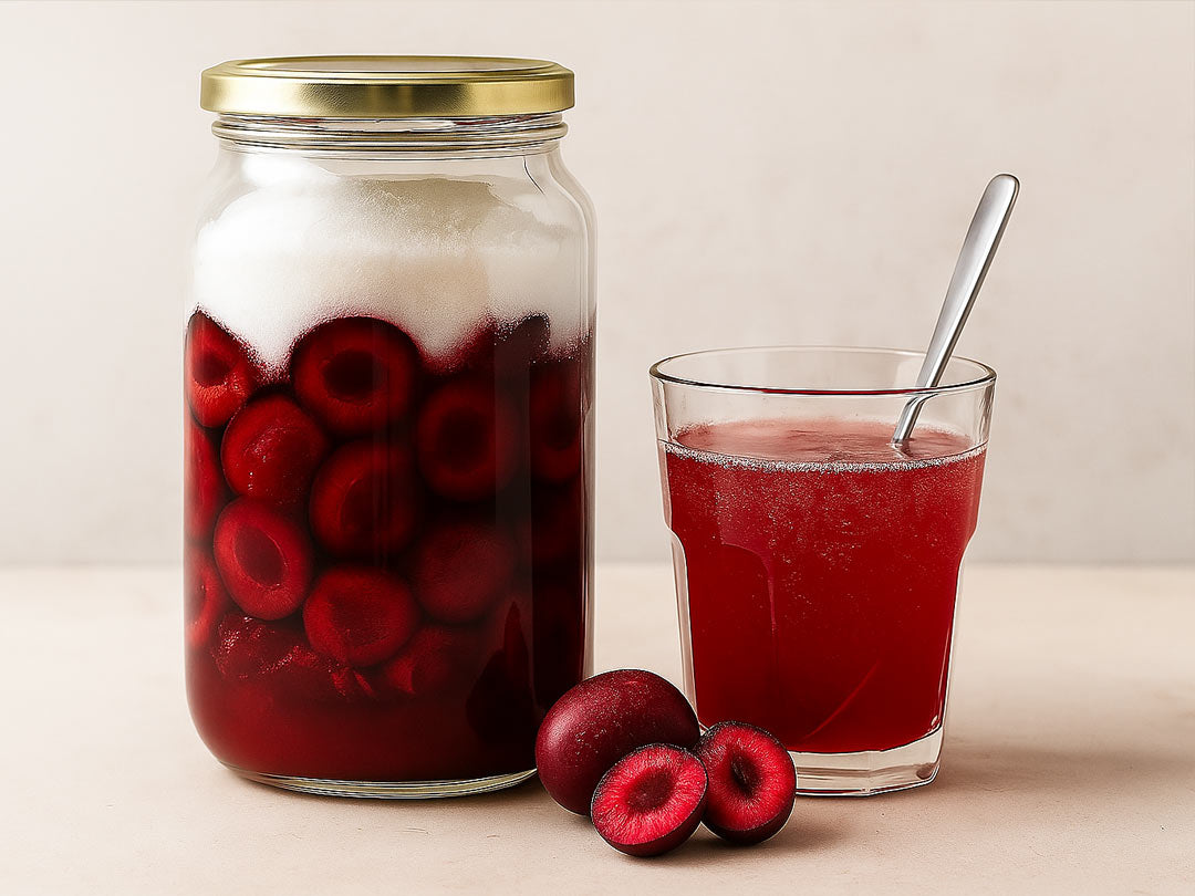 Davidson Plum Cheong (Preserved Fruit Syrup)