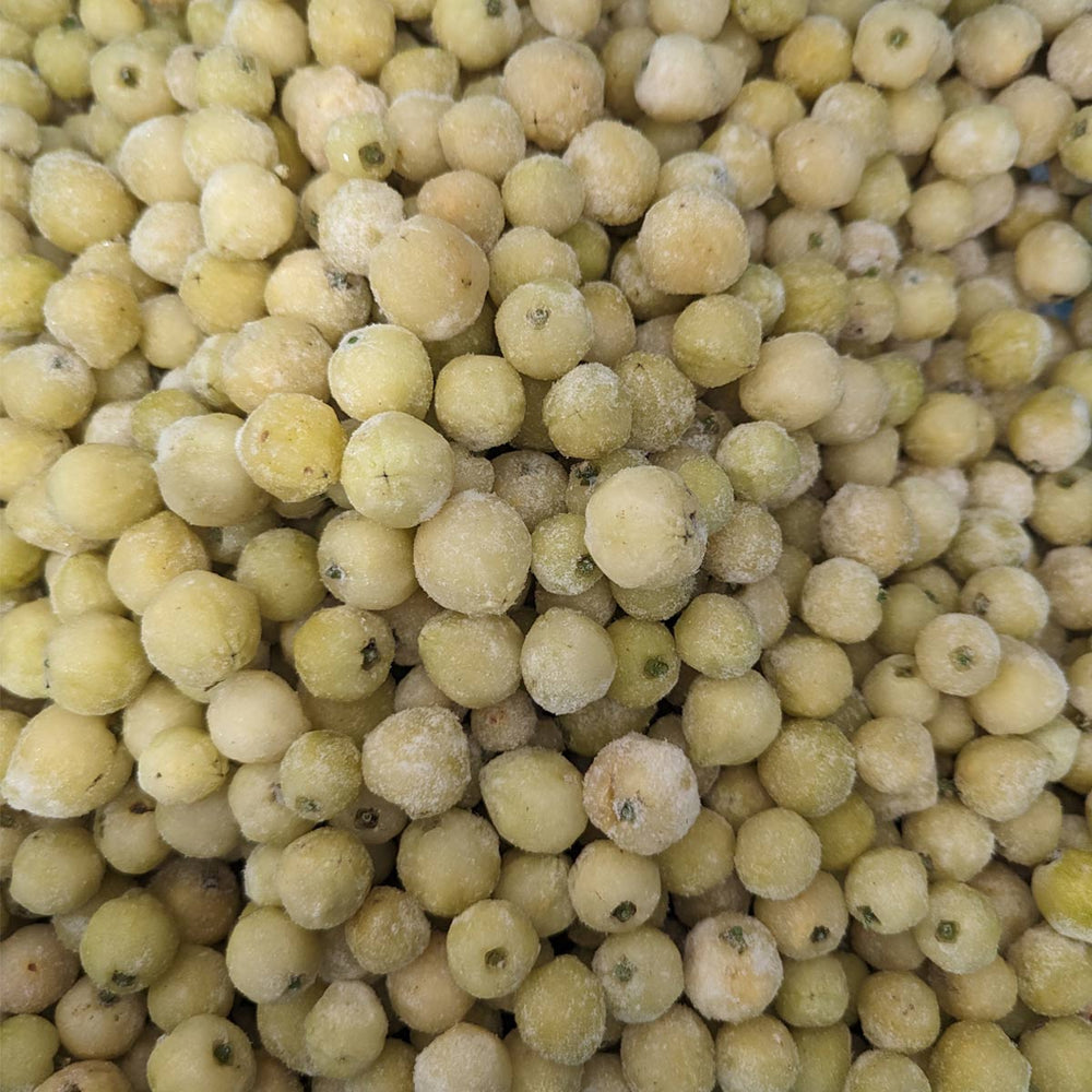Frozen Lemon Aspen, in a bag ready for sale
